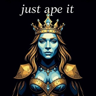 Telegram profile photo for Diamond { just ape it }💰👱♀️
