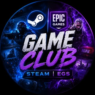 Telegram profile photo for 𝗚𝗔𝗠𝗘 𝗖𝗟𝗨𝗕 — 𝗦𝗧𝗘𝗔𝗠 | 𝗘𝗚𝗦