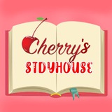 Telegram profile photo for CHERRYS STUDY HOUSE🍒||