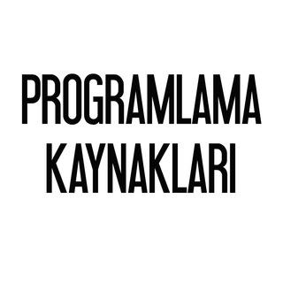 Telegram profile photo for Programlama Kaynakları