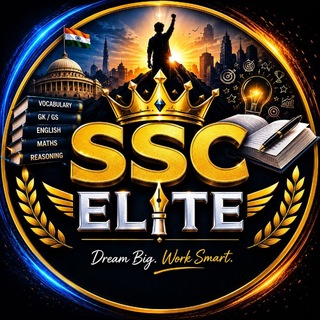 Telegram profile photo for SSC ELITE