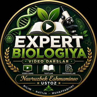 Telegram profile photo for EXPERT BIOLOGIYA