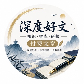 Telegram profile photo for 深度好文 | 知识·智库·研报(付费文章分享)