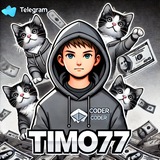 Telegram profile photo for TIMO & WORK ⁷⁷⁷