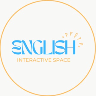Telegram profile photo for English interactive space 🤝