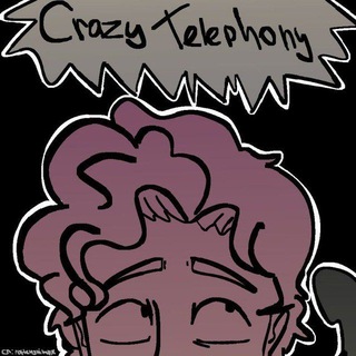 Telegram profile photo for CRAZY TELEPHONY📞/БЕЗУМНАЯ ТЕЛЕФОНИЯ📞