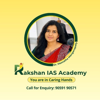 Telegram profile photo for Rakshan IAS Academy