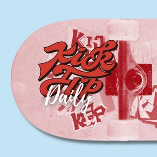 Telegram profile photo for KICKFLIP 𝘿𝘼𝙄𝙇𝙔 #MYFIRSTKICK