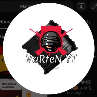 Telegram profile photo for 𝐕𝐚𝐑𝐭𝐞𝐍 𝐘𝐓🐾