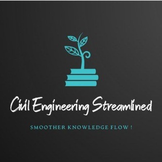 Telegram profile photo for Civil Engineering Streamlined