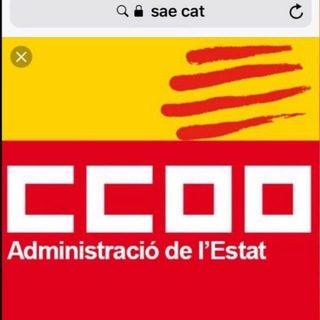 Telegram profile photo for NOTICIES AGE CCOO CAT