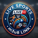 Telegram profile photo for LIVE SPORTS M3U8 LINK