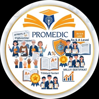 Telegram profile photo for PROMEDIC NATIJALAR