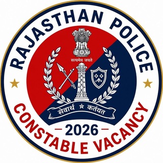 Telegram profile photo for Rajasthan Police Constable 2026