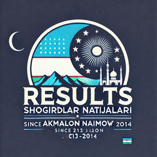 Telegram profile photo for Shogirdlar Natijalari