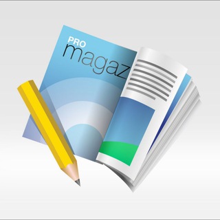 Telegram profile photo for English magazines 2