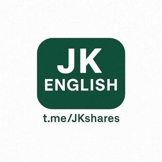 Telegram profile photo for JK English