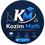 Telegram profile photo for Kozim Math