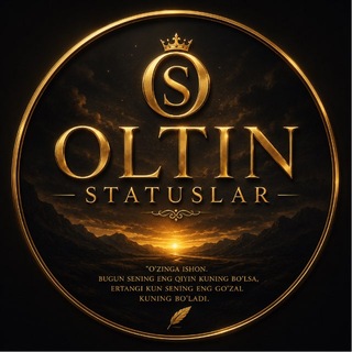 Telegram profile photo for Oltin Statuslar
