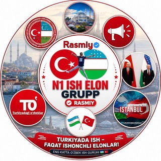 Telegram profile photo for Turkiyada Ishlar | O'zbeklar uchun