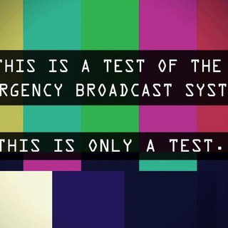 Telegram profile photo for 🚨EMERGENCY BROADCAST SYSTEM