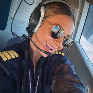 Telegram profile photo for Валерия Минина. Командир воздушного судна в Арктике