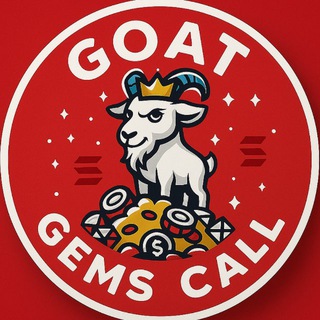 Telegram profile photo for GOAT - Gems Call ๐๐ฑ