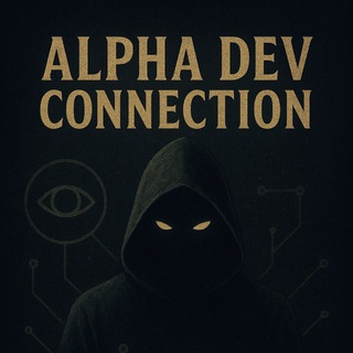 Telegram profile photo for Alpha Dev Connections 🕵🏼
