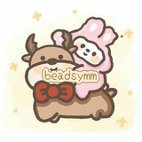 Telegram profile photo for Beadsym🦔|Бисероплетение|процесс плетение|бисер|идей