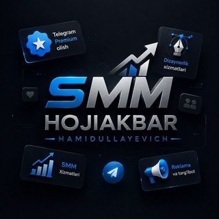 Telegram profile photo for Smm|| Hojiakbar