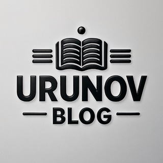 Telegram profile photo for Urunov's blog