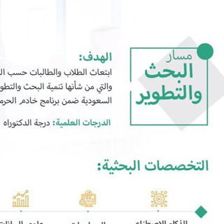 Telegram group profile photo for مسار البحث و التطوير