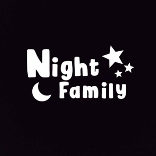 Telegram group profile photo for ☾ | "Night Family"