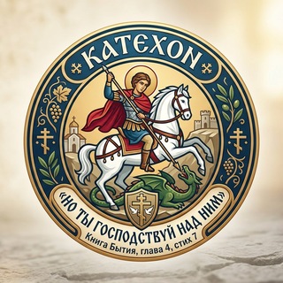 Telegram profile photo for KATEHON🕊 Молодежка Храма Всемилостивого Спаса в Митино "Благовест"