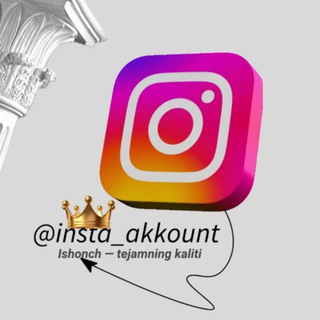 Telegram profile photo for Instagram akkaunt savdo