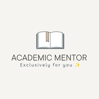 Telegram profile photo for Academic Mentor