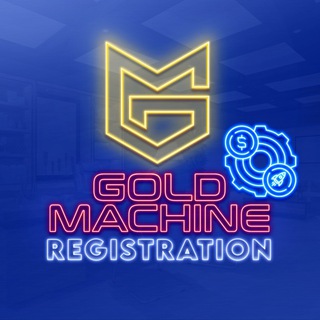 Telegram profile photo for GOLD MACHINE REGISTRATION 🎖