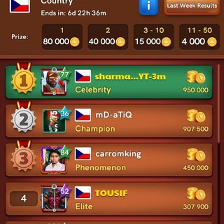 Telegram profile photo for Carrom pool I'd seller π