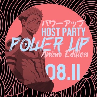Telegram profile photo for POWER UP: Host-party Anime Edition
