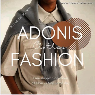 Telegram profile photo for ADONIS FASHION 🛍️