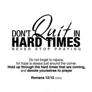 Telegram profile photo for PRAY. Don't Quit 🇮🇹