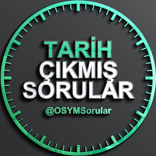 Telegram profile photo for KPSS TARİH ÇIKMIŞ SORULAR