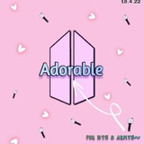 Telegram profile photo for ADORABLE - BTS