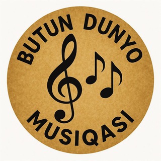 Telegram profile photo for DUNYO MUSIQASI 🎼
