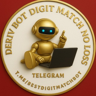 Telegram profile photo for DERIV BOT DIGIT MATCH 💯ACCUR