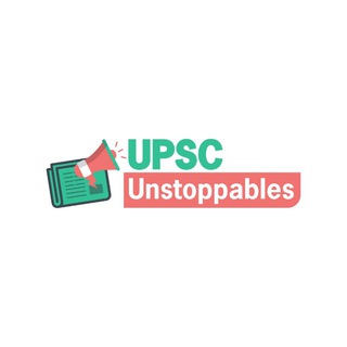 Telegram profile photo for UPSC Unstoppables by Unacademy