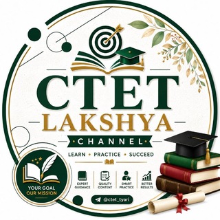 Telegram profile photo for CTET lakshya sep. 2026