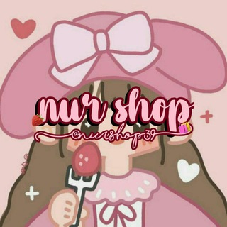 Telegram profile photo for ˚➶ nur shop ‧₊˚ ┊͙