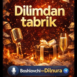 Telegram profile photo for 💐Dilimdan tabrik🎁🎉