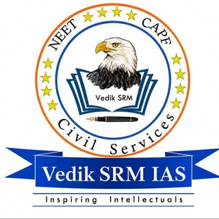 Telegram profile photo for VEDIK SRM IAS ACADEMY (official)